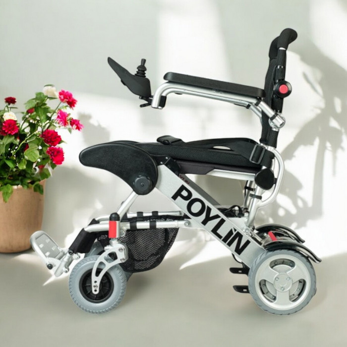 Poylin%20P207%20Ultra%20Hafif%20Katlanabilir%20Akülü%20Tekerlekli%20Sandalye%20