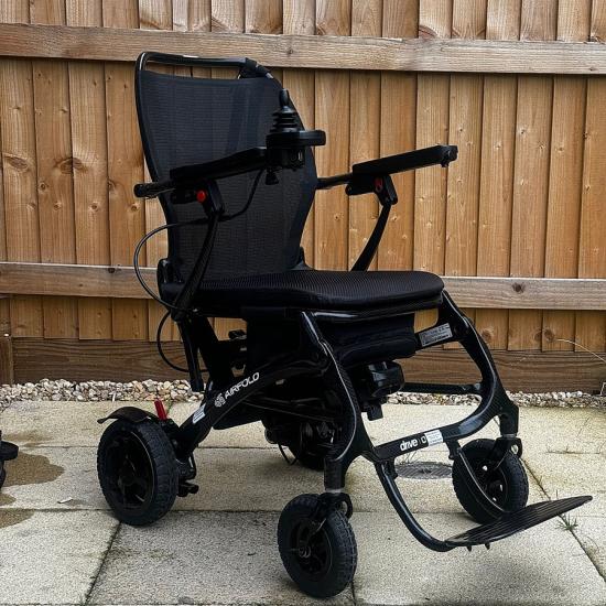 Drive AirFold Powerchair Karbon Katlanabilir Akülü Sandalye