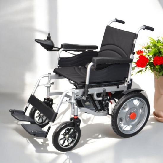 Poylin P200E-2024 Katlanabilir Akülü Tekerlekli Sandalye 